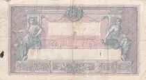 France 1000 Francs - Rose and Blue - 29-05-1917 - Serial L.1047 - P.67