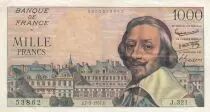 France 1000 Francs 1957 France - Richelieu - S&eacute;rie J.321