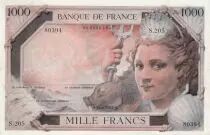 France 1000 Francs Amphitrite - Non &eacute;mis - 28-06-1954 S&eacute;rie S.205 Annul&eacute;
