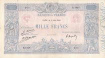 France 1000 Francs Blue on lilac - 01-05-1925 - Serial R.1918 -  F to VF