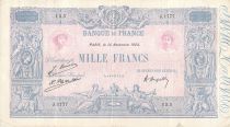 France 1000 Francs Blue on lilac - 14-11-1924 - Serial J.1777 -  VF