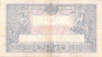 France 1000 Francs Blue on lilac - 22-11-1920 - Serial D.1447 -  F to VF