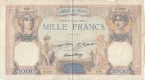 France 1000 Francs Ceres and Mercury - 02-06-1932 - Serial D.1943