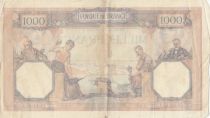 France 1000 Francs Ceres and Mercury - 04-04-1930 - Serial X.880
