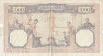 France 1000 Francs Ceres and Mercury - 05-03-1931 - Serial A.1231