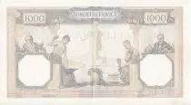 France 1000 Francs Ceres and Mercury - 05/03/1931 Serial L1226