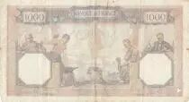 France 1000 Francs Ceres and Mercury - 14-06-1927 - Série U.304