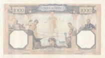 France 1000 Francs Ceres and Mercury - 23-05-1940 Serial C.9726-220