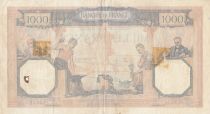 France 1000 Francs Ceres and Mercury - 26-01-1939 - Serial N.5756