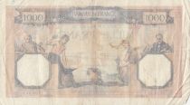 France 1000 Francs Ceres and Mercury - 26-01-1939- Serial H.5838