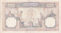France 1000 Francs Ceres and Mercury - 27-11-1930 - Serial B.1070