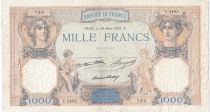 France 1000 Francs Ceres and Mercury - 30-03-1933 - Serial Y.2405