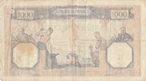 France 1000 Francs Ceres and Mercury - 30-03-1939 - Serial S.6912