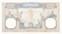 France 1000 Francs Ceres and Mercury - 30-06-1927 - Serial O.2955 - last issuing date for this type