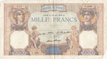 France 1000 Francs Ceres and Mercury - 30-06-1932 - Serial Y.1996