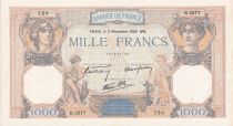 France 1000 Francs Ceres and Mercury - various years - VF+