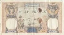 France 1000 Francs C&eacute;r&egrave;s et Mercure - 03-11-1938 - S&eacute;rie Y.5060