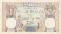 France 1000 Francs C&eacute;r&egrave;s et Mercure - 08-02-1940 - S&eacute;rie E.8822