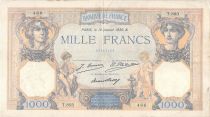 France 1000 Francs Cérès et Mercure - 10-01-1930 Série T.803 - TB+