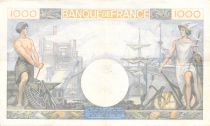 France 1000 Francs Commerce and Industry - 19-12-1940 Serial S.1135 - VF
