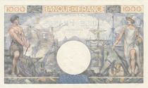 France 1000 Francs Commerce et Industrie - 06-07-1944 - Série H.3620 - Neuf