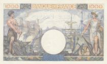 France 1000 Francs Commerce et Industrie - 06-07-1944 Série A.3620 - SPL