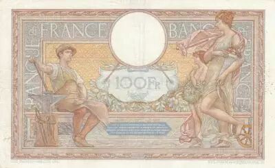 France 1000 Francs Demeter - 02-12-1937 - Serial H.56042