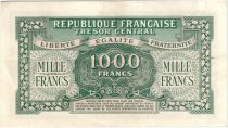 France 1000 Francs Marian - 1945 Letter D - Serial 69 D