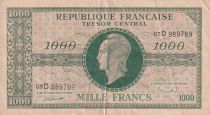 France 1000 Francs Marianne - 1945 - Letter D - P.017
