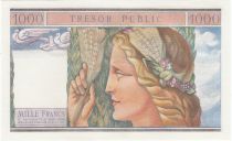 France 1000 Francs Mercury - 1955 - Specimen - AU to UNC