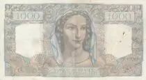 France 1000 Francs Minerva and Hercules - 05-05-1948 - Serial A.407
