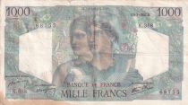 France 1000 Francs Minerva and Hercules - 09-01-1947 - Serial K.368 - VF