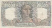France 1000 Francs Minerva and Hercules - 12-07-1945 - Serial C.96