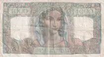 France 1000 Francs Minerva and Hercules - 15-12-1949 - Serial T.625 - F.41.30