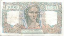 France 1000 Francs Minerva and Hercules - 1948
