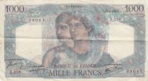 France 1000 Francs Minerva and Hercules - 26-04-1946 - Serial Z.258