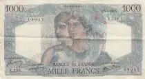 France 1000 Francs Minerva and Hercules - 26-04-1946 - Serial Z.258