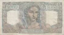France 1000 Francs Minerva and Hercules - 26-08-1948 - Serial N.472