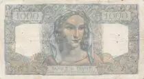 France 1000 Francs Minerva and Hercules - 26-08-1948 Serial F.472 - F to VF