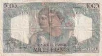 France 1000 Francs Minerva and Hercules - 30-06-1949 - Serial E.569 - F.41.27