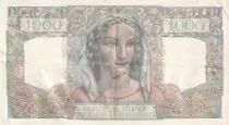 France 1000 Francs Minerva and Hercules - 31-05-1945 Serial W.24 - VF