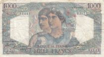 France 1000 Francs Minerve et Hercule - 17-02-1949 - Série U.517