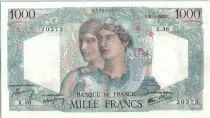 France 1000 Francs Minerve et Hercule - 1945  - X 36
