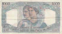 France 1000 Francs Minerve et Hercule - 21-02-1946 - Série B.207
