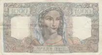 France 1000 Francs Minerve et Hercule - 21-02-1946 - S&eacute;rie U.207