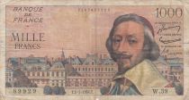 France 1000 Francs Richelieu - 01-07-1954 - Série W.59