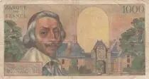 France 1000 Francs Richelieu - 07-10-1954 - S&eacute;rie D.83
