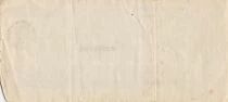 France 1000 Lire - Postal Bond - signed 20-09-1937