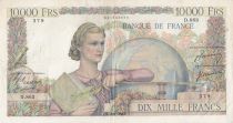 France 10000 Francs - 18-08-1950 Serial D.863 - VF