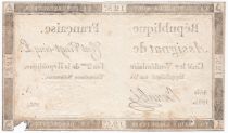 France 125 Livres - 7 Vendémiaire An II - 1793 - Sign. Berubé - VG to F